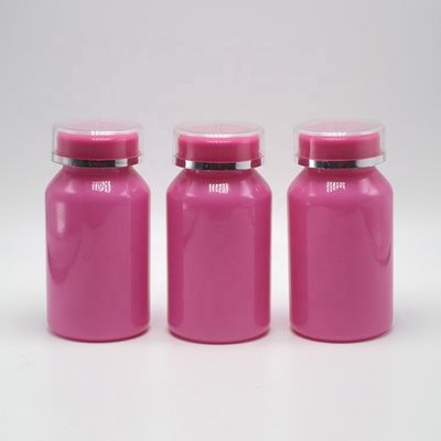Gepersonaliseerd logo 150 ml PET plastic fles voor industriële oppervlakte verpakking en pil