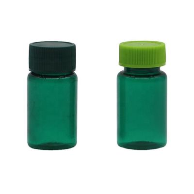 Materiaal van de kraag PET 20 ml/CC Vloeibare medicijnfles met dop