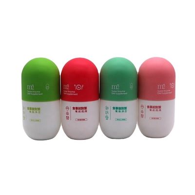 Schroefkap 180 ml lege matte plastic flessen voor vaste poeder capsules Pillenvat
