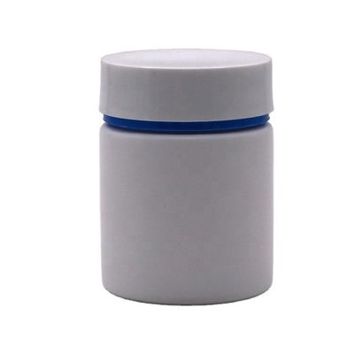 100 ml HDPE Plastic Medicine Flask Rechte ronde pot voor capsule tablettenhouder