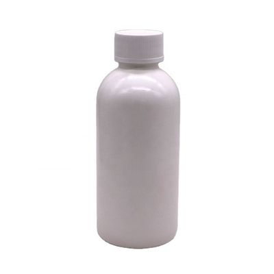 Op maat gemaakte etiketten 200 ml HDPE lege orale vloeistoffffles voor siroop en mondwater