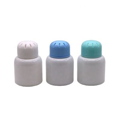 3OZ/90 ml PET-witte plastic parfumflessen met schroefdeksel en warmteverzegeling