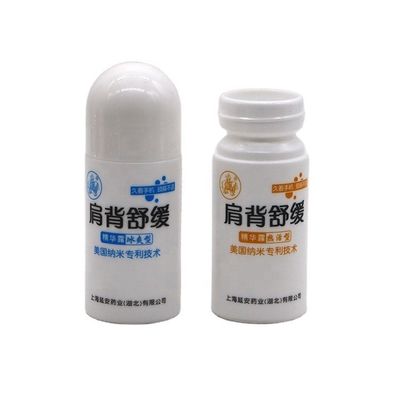Gepersonaliseerde kleur 50 ml PE/PP essentiële olie plastic rol op fles voor huishoudelijke producten