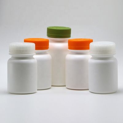 Ronde 225 ml 7.5 oz Plastic HDPE medicijnverpakking Supplement houder Fles Gear Cover