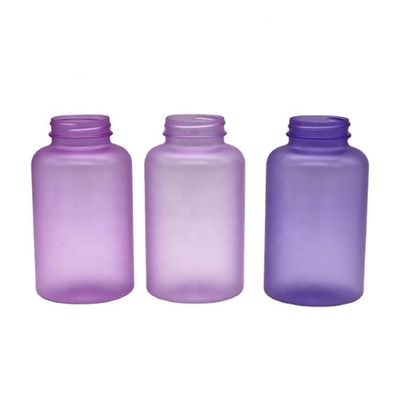 PET-plastic type 400 ml apotheekcontainers Pillencapsule flessen met aangepaste kleur