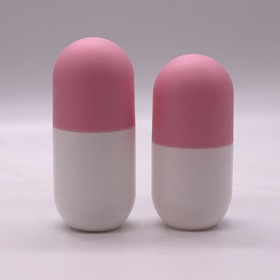 130 ml HDPE-fles in de vorm van een capsule voor voedingssupplementen met schroefkap