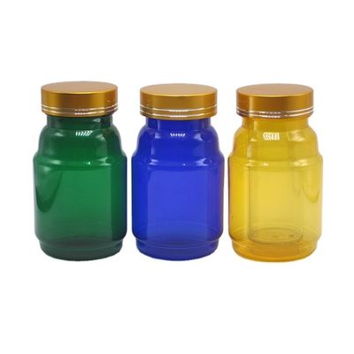 Kinderwaardig deksel PET-pillenverpakkingen voor de apotheek 250 ml Pillencapsule opslag