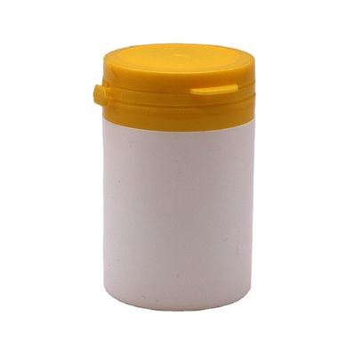 Medische industrieel 70 ml PE ronde plastic fles met aftrekkend deksel