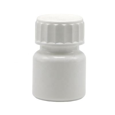 30 ml Ronde vorm PE Plastic Flask voor geneesmiddelen Vaste tablet Capsule opslagoplossing