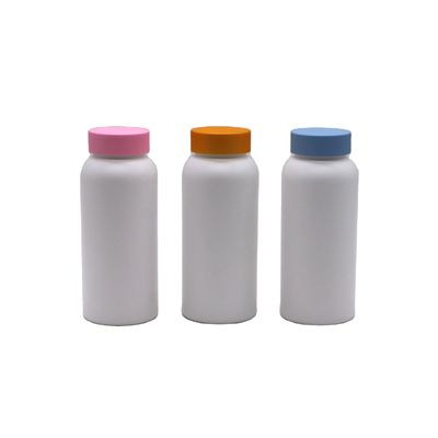 Steriele 250 g capaciteit bevroren PET-plastic fles voor milieuvriendelijke opslag van supplementen