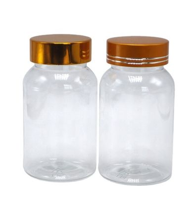 120 ml breed mond Flip Top Cap PET fles voor aangepaste pil fles Supplement container