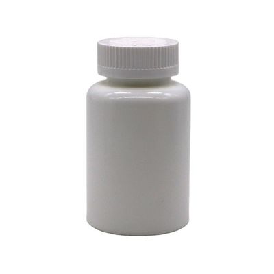 Gepersonaliseerd logo 175mL Ronde vorm PE Plastic Flask voor solide tablet capsule opslag