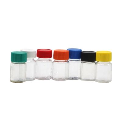 15 ml Custom Service PET Plastic Pill Flasje met Child Safety Cap Recycleerbaar BPA-vrij