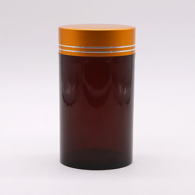 Plastic type PET pot fles voor voedingssupplementen capsules en kruidensupplementen