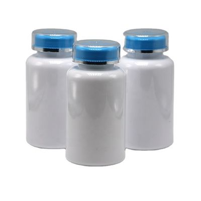 SCREW CAP PET 200 ml recept Apotheek Witte plastic fles voor medicijnverpakking