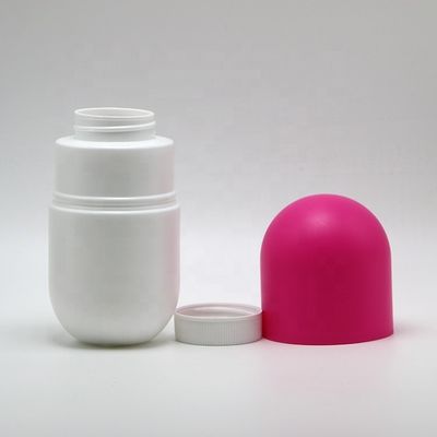 120 ml/130 ml/180 ml HDPE capsulevormige plastic fles voor voedingssupplementen