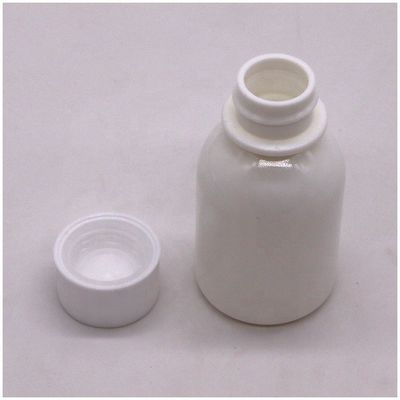 HDPE Plastic Type 60mL/2 oz Witte ondoorzichtige verzegelde anti-ultraviolette vloeibare medicijncontainers