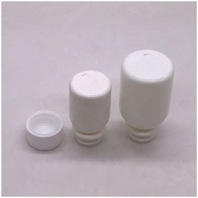 HDPE Plastic Type 60mL/2 oz Witte ondoorzichtige verzegelde anti-ultraviolette vloeibare medicijncontainers