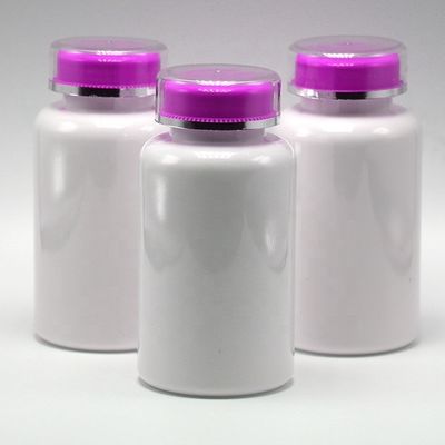 SCREW CAP PET 200 ml recept Apotheek Witte plastic fles voor medicijnverpakking