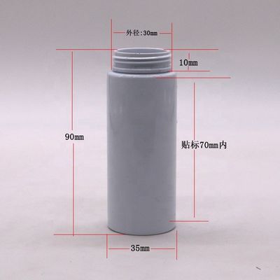 Witte plastic schuimflessen Pomp voor PET gezichtsreiniger Mousse schuim dispenser fles