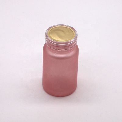 Pharmaceutical Grade 100cc PET Frosted Plastic Pill Flasje met kindvrije schroefkap