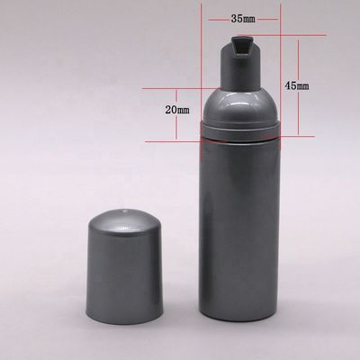 Witte plastic schuimflessen Pomp voor PET gezichtsreiniger Mousse schuim dispenser fles