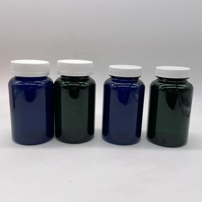 Gepersonaliseerde kleurenlabels Stickers PET Plastic 225ml 7.5oz Medische container met dop