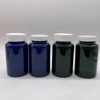Gepersonaliseerde kleurenlabels Stickers PET Plastic 225ml 7.5oz Medische container met dop