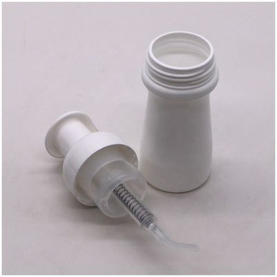 HDPE lotionfles voor PET gezichtsreiniger Mousse Foam Pump Flessen 70mL OEM Op maat