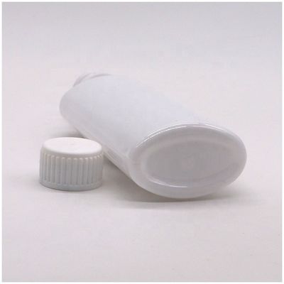 Persoonlijk afgedrukte PET mondwaterfles 200 ml met witte dop en gedrukte dop