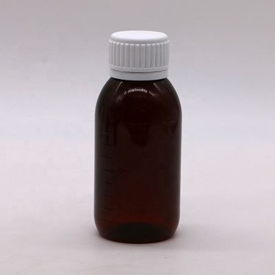 Schroefdeksel 100 ml PET-fles met schaal voor vloeibare aanvulling Ahornsiroop