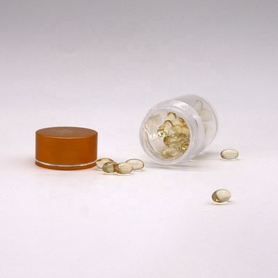 Apotheek Medische tabletten 30 ml container Dubbele laag PS Plastic fles met aluminium deksels