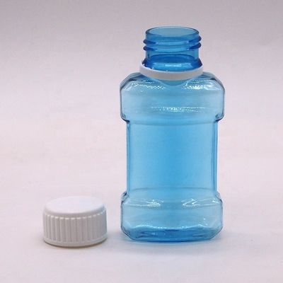Gepersonaliseerde kleurenprinten 75 ml PET plastic fles voor mondspoeling Vloeistof Reisgrootte
