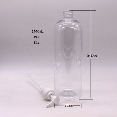 1L PET fijne spray plastic trigger schuimende mist fles voor industriële en plant Mister