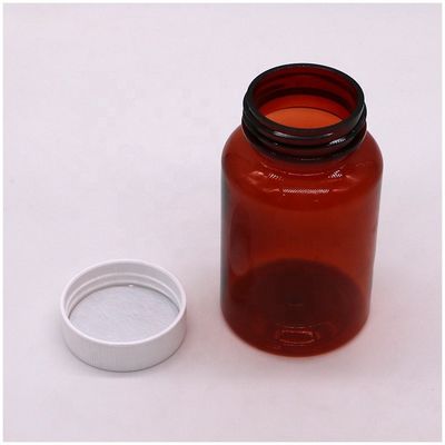 Schroefkap 200 ml PET-fles voor transparante cilindervormige medicijnsupplementen