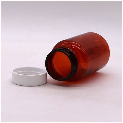 Schroefkap 200 ml PET-fles voor transparante cilindervormige medicijnsupplementen