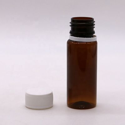 Lichaamsmateriaal PET 50 ml Plastic vloeistofffles voor medische verpakkingen en orale vloeistof