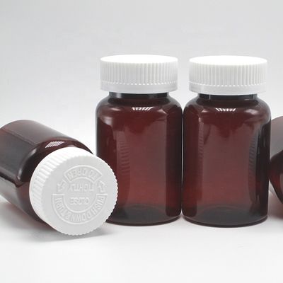 Veilig bewaren Supplementen met 120 ml 4 oz Translucent Amber Pill Containers en Cap