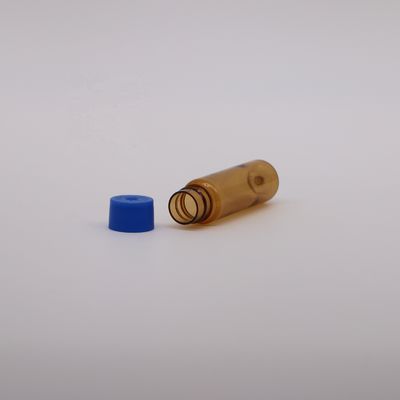 Veiligheidsdoek 10 ml PET voedselkwaliteit Amber plastic fles voor orale vloeibare geneesmiddelen kraag Materiaal PET Ronde vorm