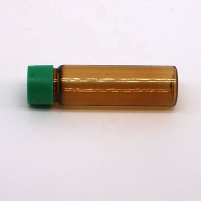 Veiligheidsdoek 10 ml PET voedselkwaliteit Amber plastic fles voor orale vloeibare geneesmiddelen kraag Materiaal PET Ronde vorm