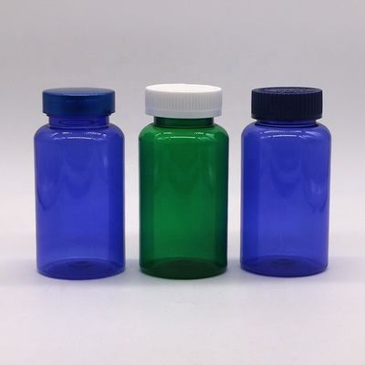 250 ml pilflessen Medische pilcapsulecontainers met kindveilige deksels van PET