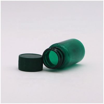 Materiaal van de kraag PET 20 ml/CC Vloeibare medicijnfles met dop