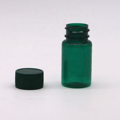 Materiaal van de kraag PET 20 ml/CC Vloeibare medicijnfles met dop