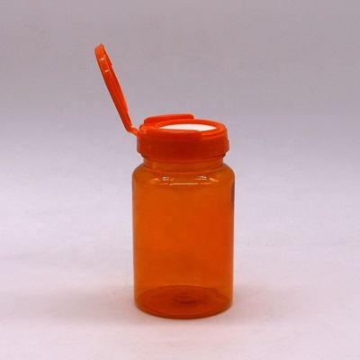 150 ml PET-kleurige capsulefles met flip-top cap biologisch afbreekbare medicijnfles
