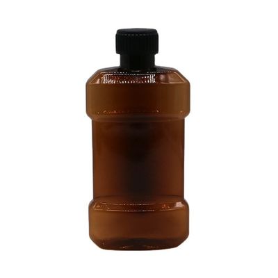 Aanpasbare kleur 250 ml PET vloeibare mondspoeling Plastic Flask Versleuteling Type SCREW CAP