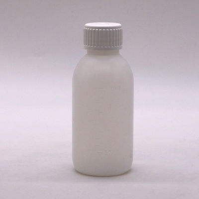 Schroefkap 120 ml / 4 oz PE-siroopfles voor aangepaste kleurgeneesmiddelvloeistofverpakking