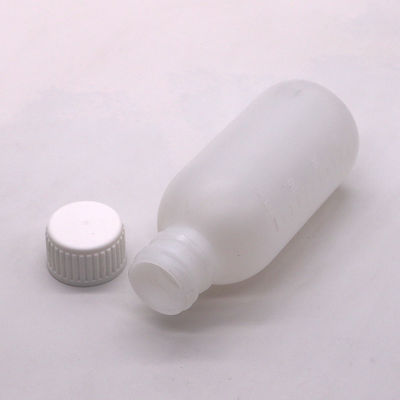 Schroefkap 120 ml / 4 oz PE-siroopfles voor aangepaste kleurgeneesmiddelvloeistofverpakking