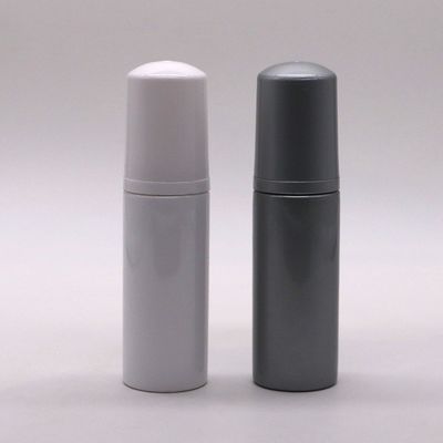 Plastic verpakking mini reisfles 50 ml PET mousse schuimfles met aangepast logo