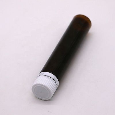 Voedingsmiddelen 25 ml/25 cc Slim glad Amber/Koffie Plastic orale vloeistofff met tamper proof cap