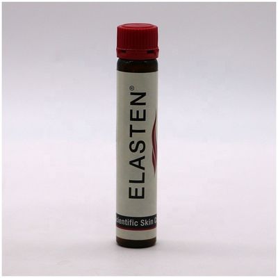 Voedingsmiddelen 25 ml/25 cc Slim glad Amber/Koffie Plastic orale vloeistofff met tamper proof cap